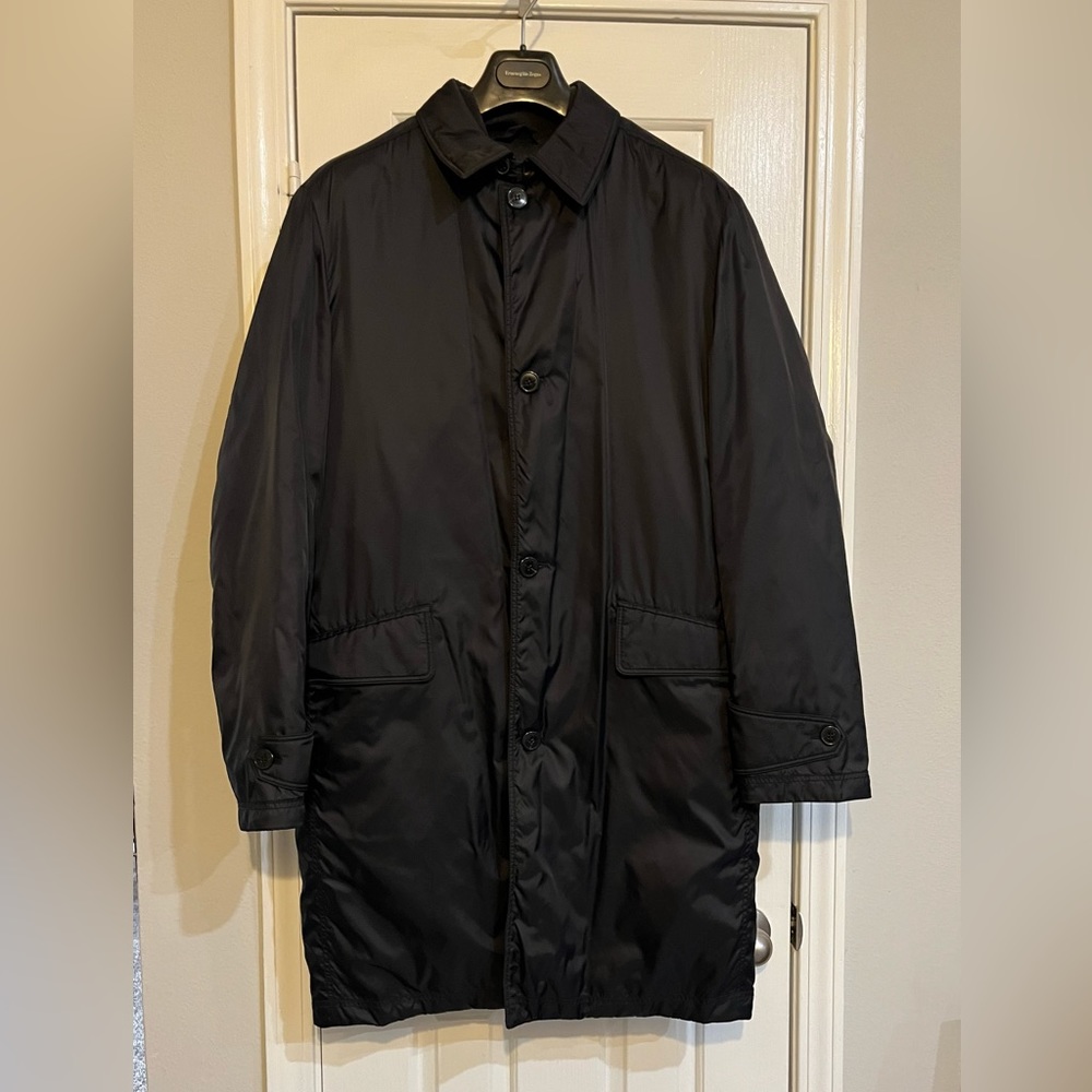 Extremely discounted!!! Zegna insulated windbreaker trench coat